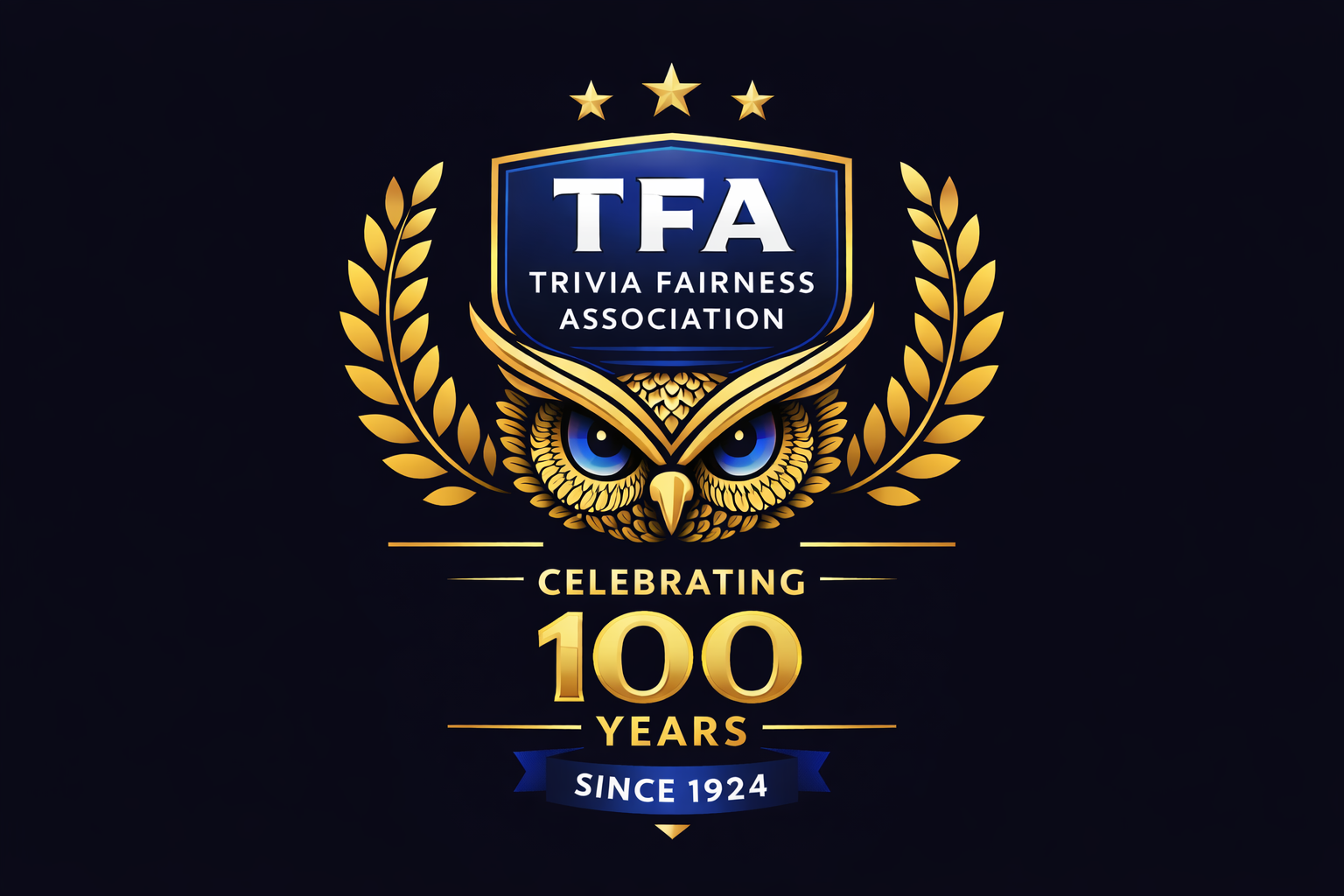 Trivia Fairness Association commemorative logo